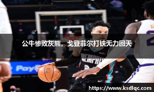 公牛惨败灰熊，戈登菲尔打铁无力回天